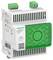 Schneider Electric EcoStruxure Panel Server device with green status panel and QR code, shown in product packaging style<br>