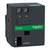 Black TeSys contactor unit from Schneider Electric with two terminals, green label and markings 'E1', 'E2', 'LAD6K10'.