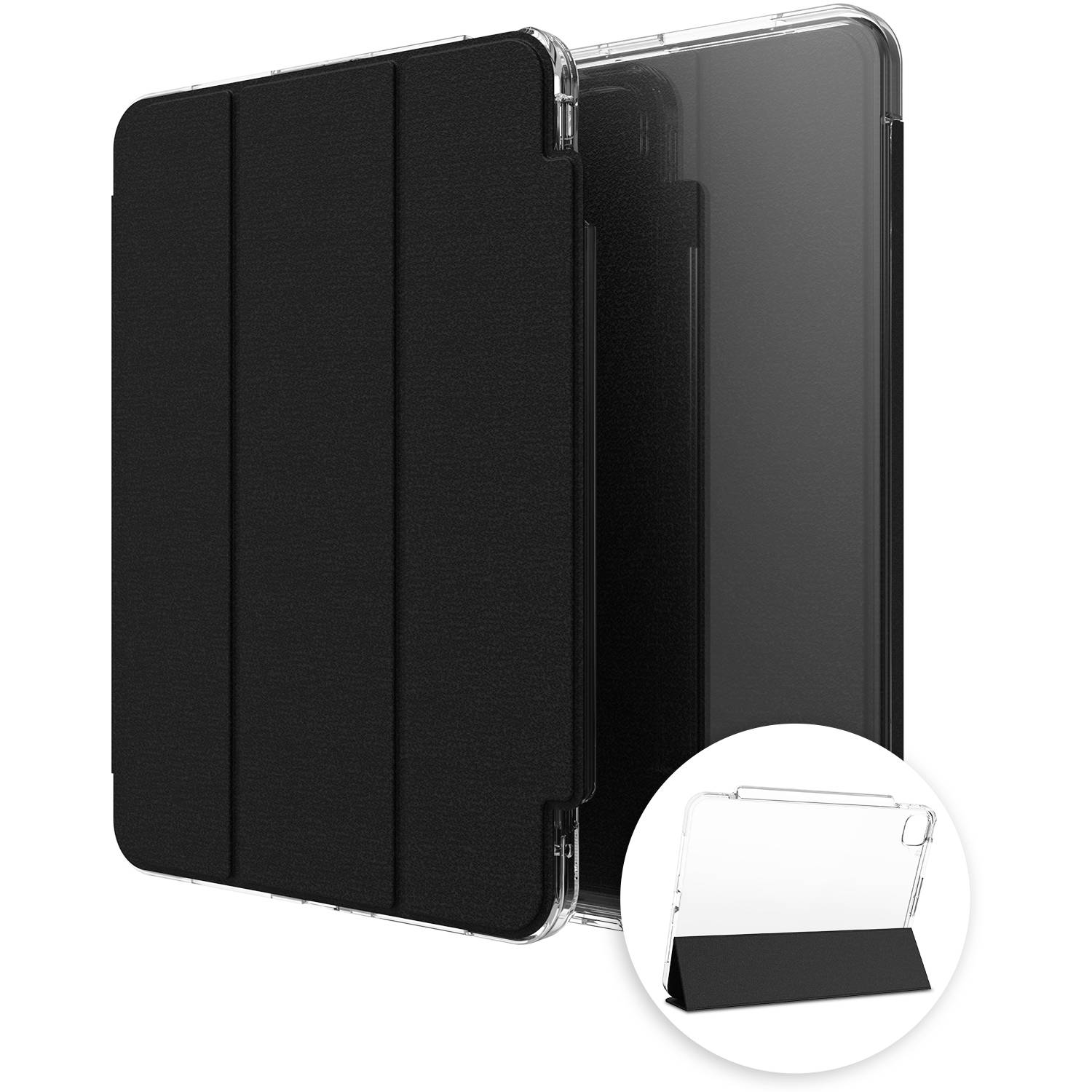 ZAGG Crystal Palace Folio Tablet PC cover Apple iPad Pro 11 (M4, 2024) 27,9 cm (11) Bookcover Transparent