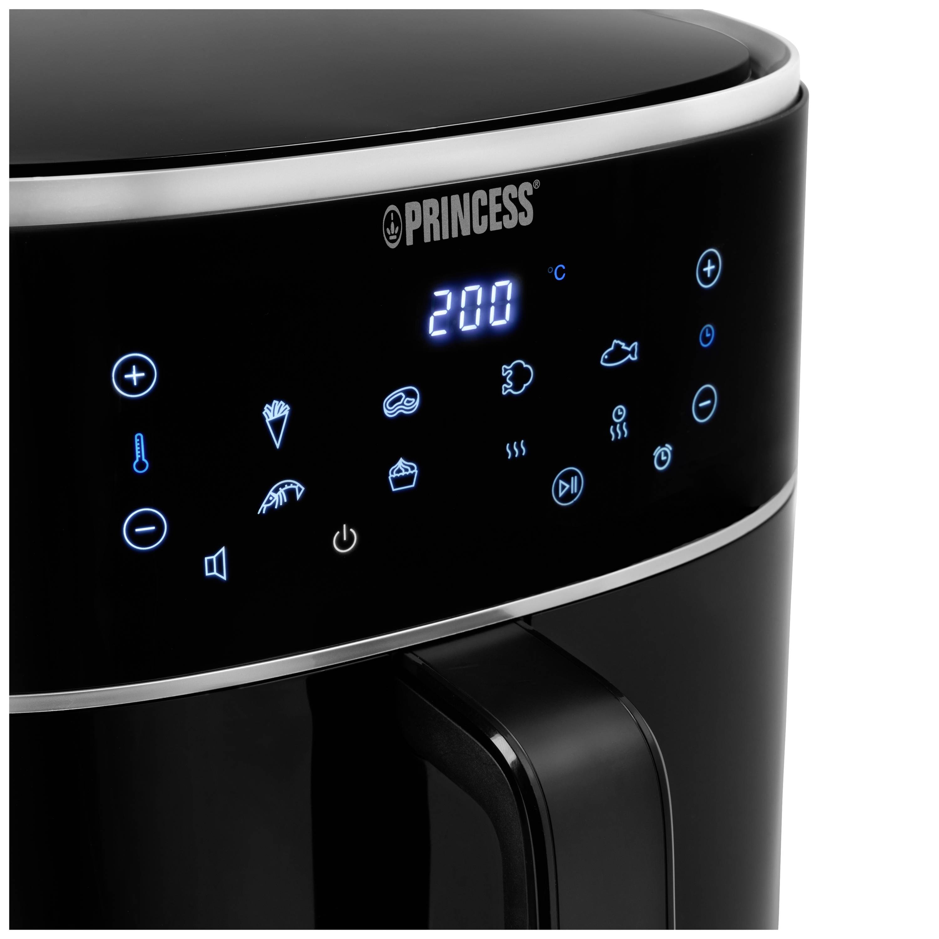 Princess 01.182254.01.001 Airfryer 1800 W Nonstick coating, Heat