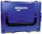 Blue tool case with 'GESIPA' logo. Compact, robust construction with large black carry handle.