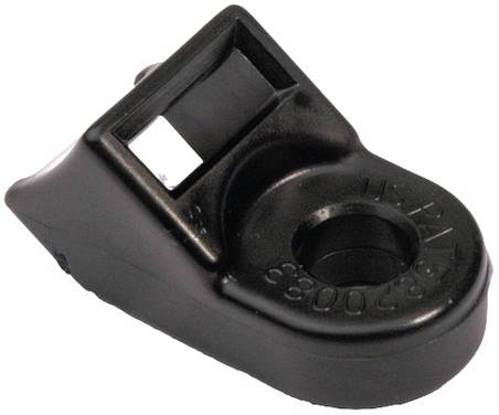 HellermannTyton HDM312-PA66HIRHSUV-BK Cable mount Screw fixing 151-00439    Black 1 pc(s)