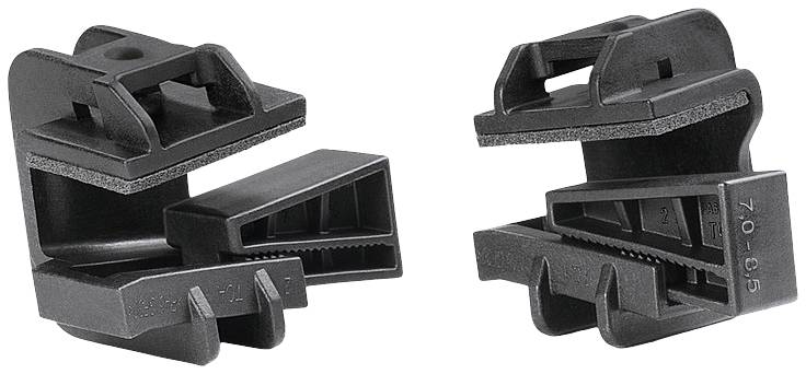 HellermannTyton Beam Clamp B with foam-PA6GF30-BK Cable mount Detachable 151-01186 Black 1 pc(s)