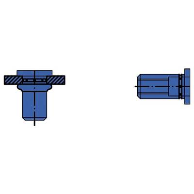 Gesipa 1433793 Multi-purpose blind rivet nut M5 PolyGrip® 500 pc(s)-0