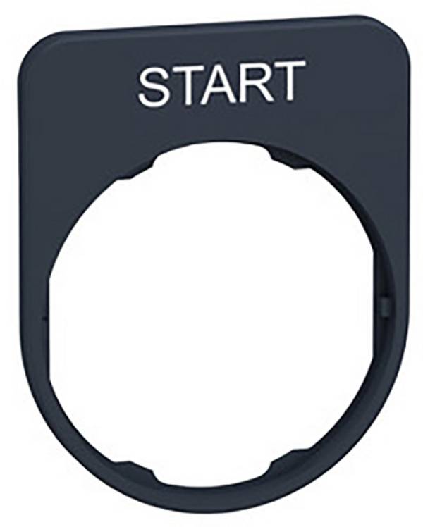 Schneider Electric ZBYFP2303 ZBYFP2303 Label holder + label (L x W) 50 mm x 40 mm START  1 pc(s) Single