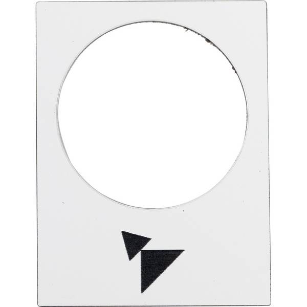 Schneider Electric  ZB2BY4915 Insertion plate     10 pc(s)