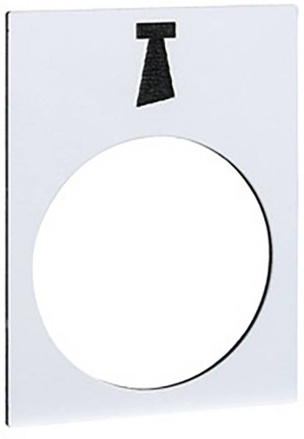 Schneider Electric  ZB2BY4932 Insertion plate     10 pc(s)
