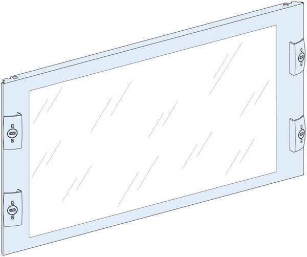 PrismaSet-P, front panel, with viewing window, width=650mm, height=12modules LVS03345 Schneider Electric Content: 1 pc(s)