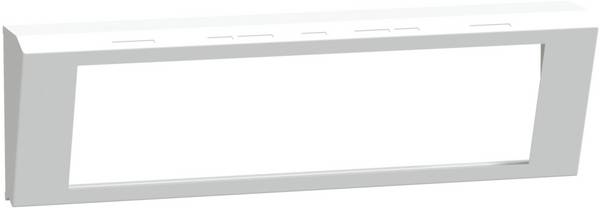 PrismaSet-P, front plate, for front panel mounting frame, angled at 30°,width=650mm,height=3modules LVS03928 Schneider Electric Content: 1 pc(s)