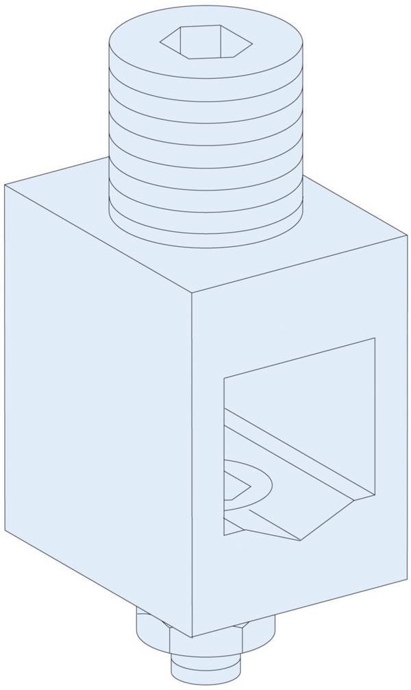 PrismaSet-P, Linergy BS, terminal, 160A,for cables 70mm²,(4 pieces) LVS07051 Schneider Electric Content: 1 pc(s)