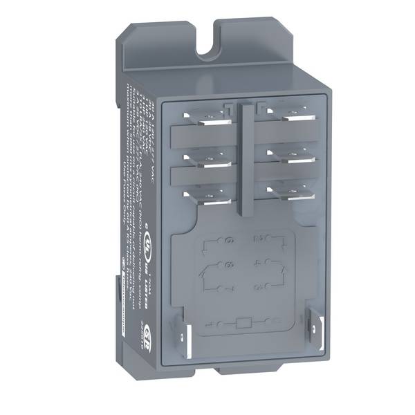 High-performance relay DIN rail Schneider Electric RPF2BBD 2 change-overs 24 V DC 10 pc(s)