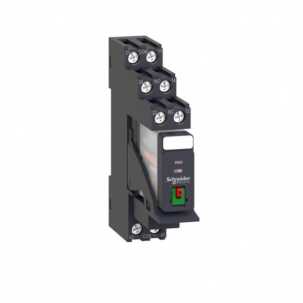 Interface relay DIN rail Schneider Electric RXG21P7PV 2 change-overs 230 V AC Piece 30 pc(s)