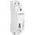 A white, rectangular impulse relay by Schneider Electric with a toggle switch and the marking '16A'.