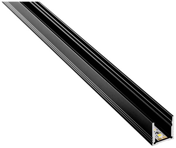 Barthelme 62399101_9005 LED rail Aluminium (L x W x H) 1000 x 18.4 x 19.7 mm 1 m