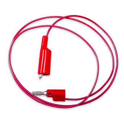 Mueller Electric BU-2030-A-60-2 Test lead 4 mm jack Alligator clips 1.5 m Red 1 pc(s)