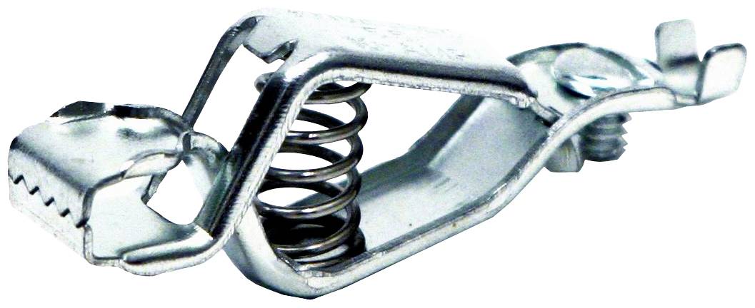 Mueller Electric BU-55 Alligator clip Steel Max. clamping range: 11.1 mm Length: 51.31 mm 1 pc(s)