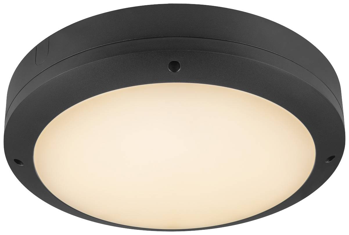 SLV Outdoor Bulkhead V 360 1007515 LED outdoor wall light LED (monochrome) Built-in LED 20 W Black