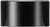 A black, cylindrical object with horizontal line patterns on its surface.