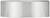 Cylindrical, fluted silver cap, most likely a lid or stopper for a container or bottle.