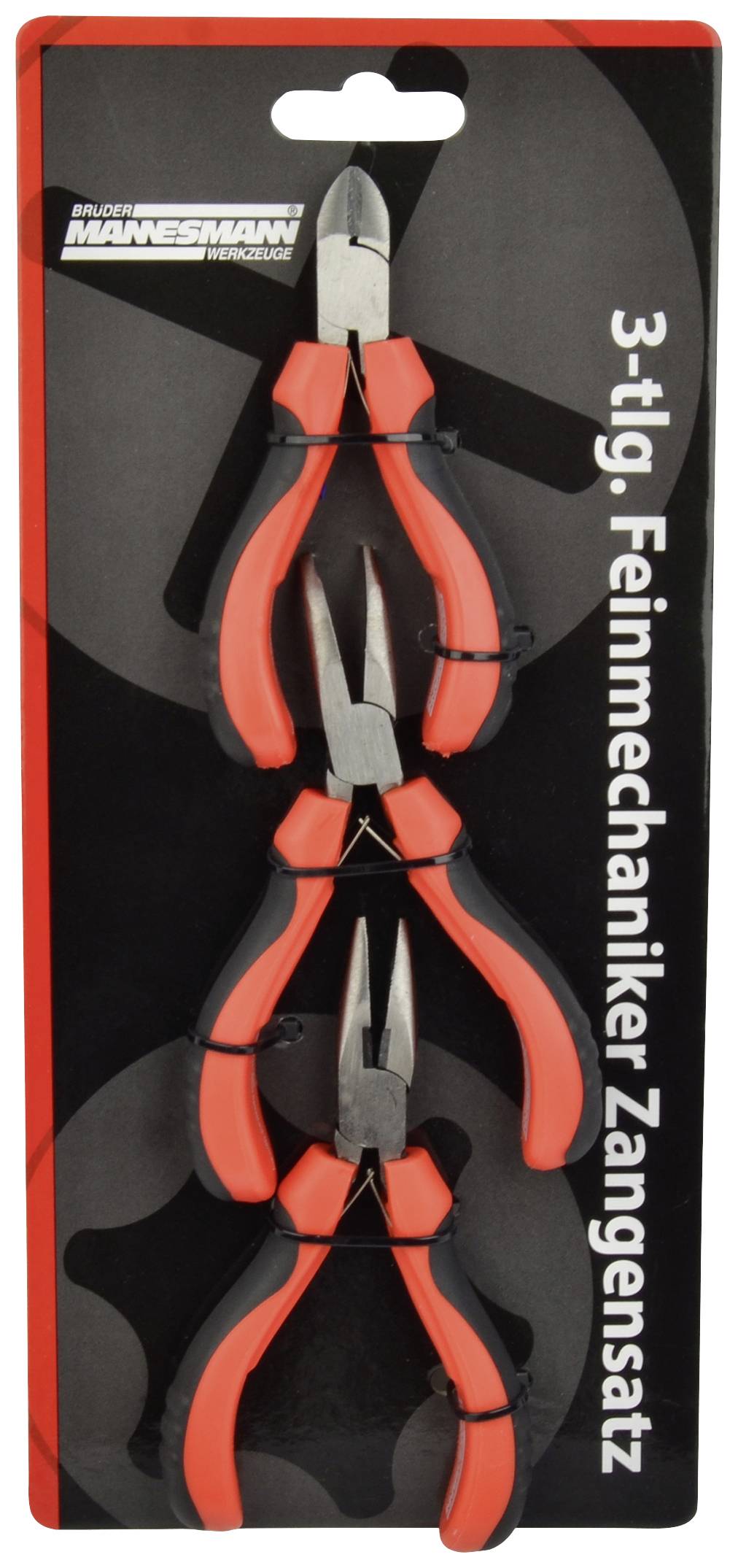 Brueder Mannesmann M10850 Workshop Pliers Set 3-piece