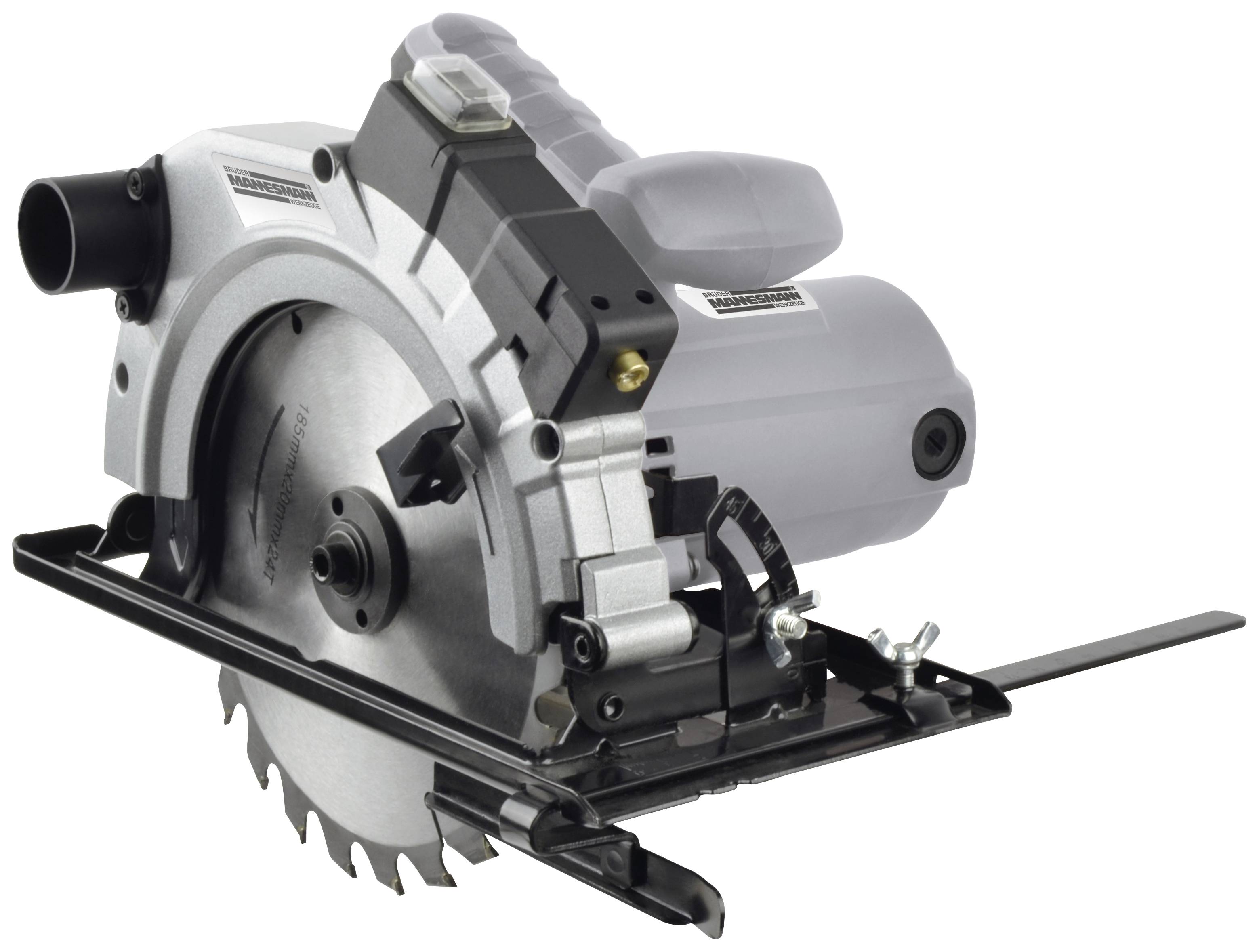 Brueder Mannesmann Handheld circular saw Cutting depth (max.) (90°) 64 mm 1200 W