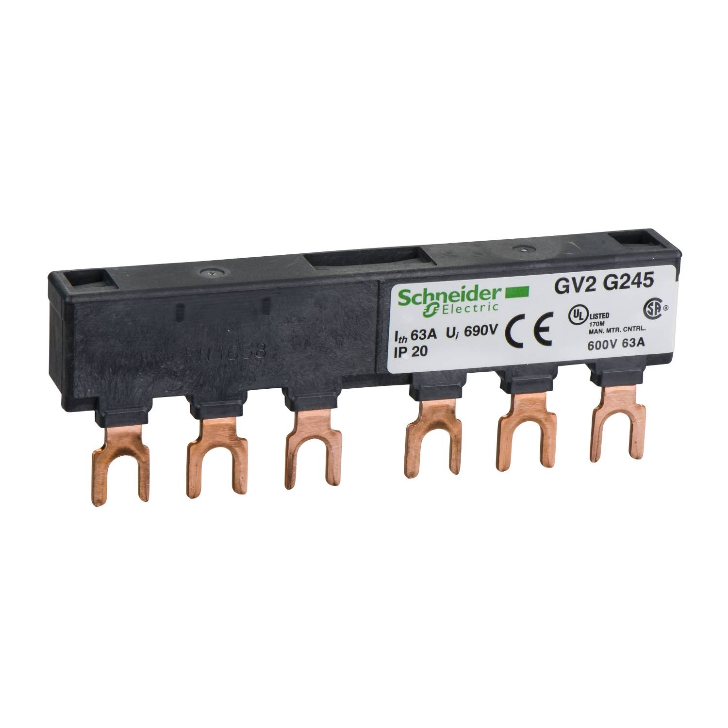 Schneider Electric Three-phase busbar 1 pc(s)
