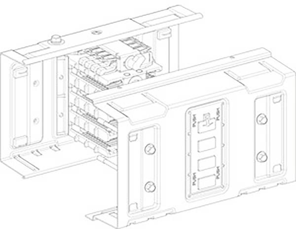 Schneider Electric KSA1000ZJ4 KSA accessories, connection block, 1000A Connector piece 1 pc(s)