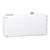 A white rectangular enclosure box with smooth sides and rounded corners, suitable for protecting electronic components.