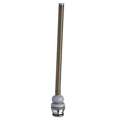 Flexible metal hose with fixing element, suitable for plumbing installations.