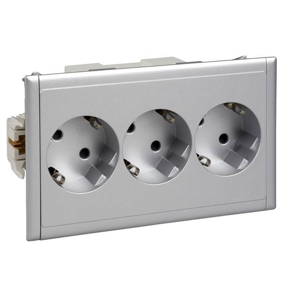 Schneider Electric 5940111 Socket Mains outlet (3x) 1 pc(s) White