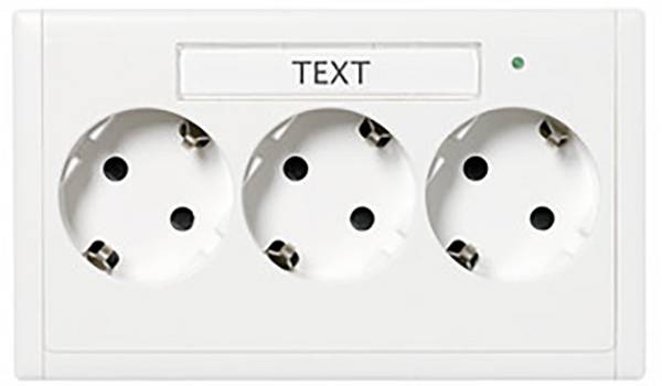 Schneider Electric 5940250 Socket Mains outlet (3x) 1 pc(s)