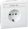 White socket on the wall with the label 'N-1F21 X2.1' above the socket.