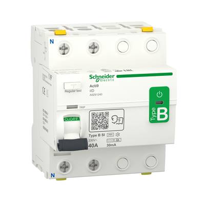 Schneider Electric A9Z61240  RCCB RCD (all types of current) B    40 A 0.03 A 