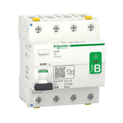Schneider Electric A9Z61425  RCCB RCD (all types of current) B    25 A 0.03 A 