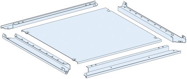 Schneider Electric LVS08484 PrismaSet-P, cable entry panel, IP55,width=400mm,depth=400mm Distribution board accessories 1 pc(s)