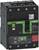Schneider Electric circuit breaker, ComPacT model with green and black labelling, QR code located in the top right corner.