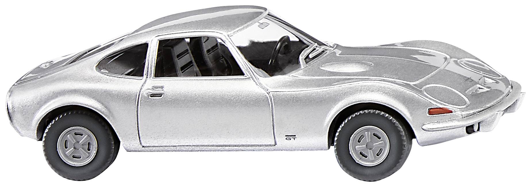 Wiking 0804 10 H0 Car Opel GT, silver-metallic