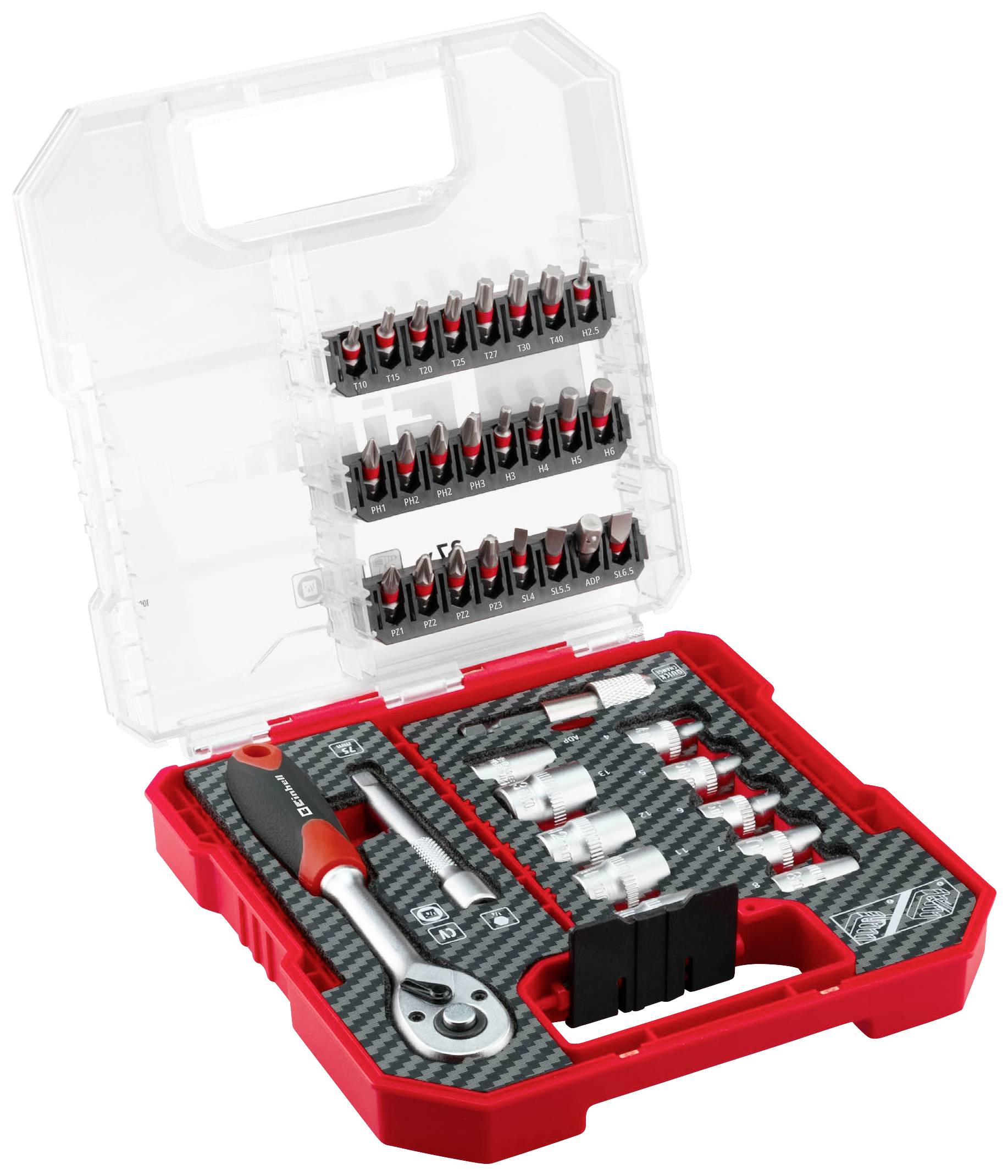 Einhell Bit set 1/4 37-piece 109022