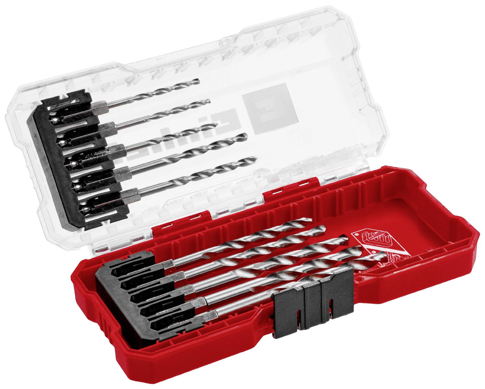 Einhell 108723 Metal twist drill bit set 10-piece 2 mm, 2.5 mm, 3 mm, 3.5 mm, 4 mm, 4.5 mm, 5 mm, 5.5 mm, 6 mm, 6.5 mm 1 Set