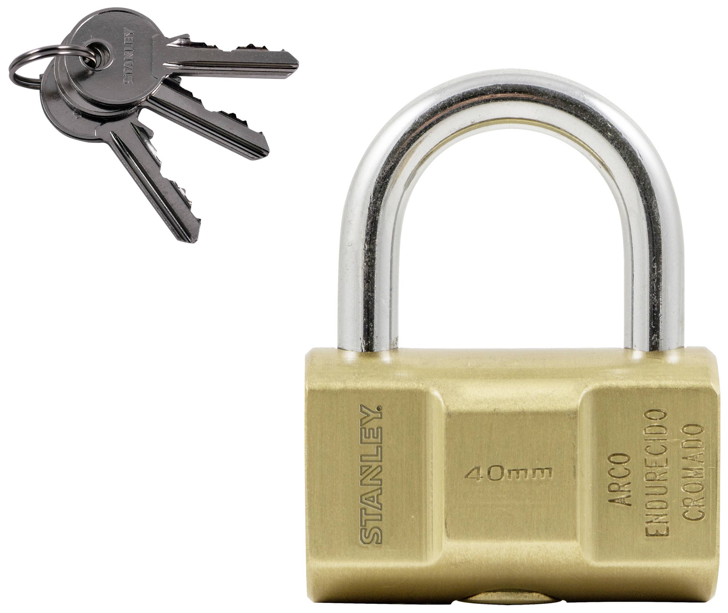 STANLEY S742-046 Padlock 40 mm Key