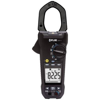 Digital clamp meter from FLIR with display showing measurement value '-82.25'. Suitable for current and voltage measurements.