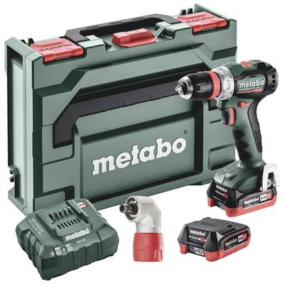 Metabo PowerMaxx BS 12 BL Q Pro 601045920 Cordless drill 12 V 4 Ah Li-ion incl. spare battery, incl. charger, brushless
