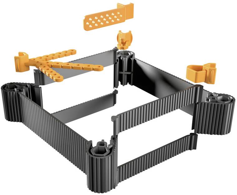 Weidmueller UH20-RPI-EXT SBC housing Compatible with (development kits): Raspberry Pi® Black