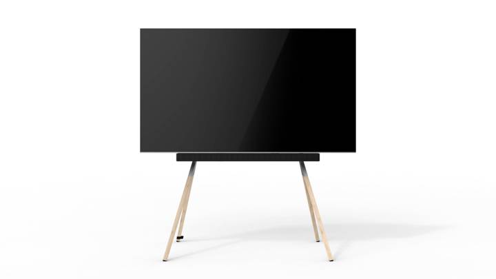 One For All 70 TV Stand Falcon Oak & Silver grey TV base Height-adjustable, Swivelling 81,3 cm (32) - 177,8 cm (70) Swivelling, Height-adjustable, Floor stand