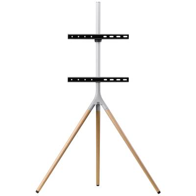 One For All 65" TV Stand Tripod Oak & Silver grey TV base 81,3 cm (32") - 165,1 cm (65") Swivelling, Height-adjustable, 