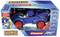 'Carrera RC Sonic' toy car in blue packaging. Contains blue racing car with red Sonic figure, ready to drive. Scale 1:18.