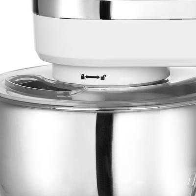 Image of EMERIO KM-123117 Food processor 1000 W White, Stainless steel