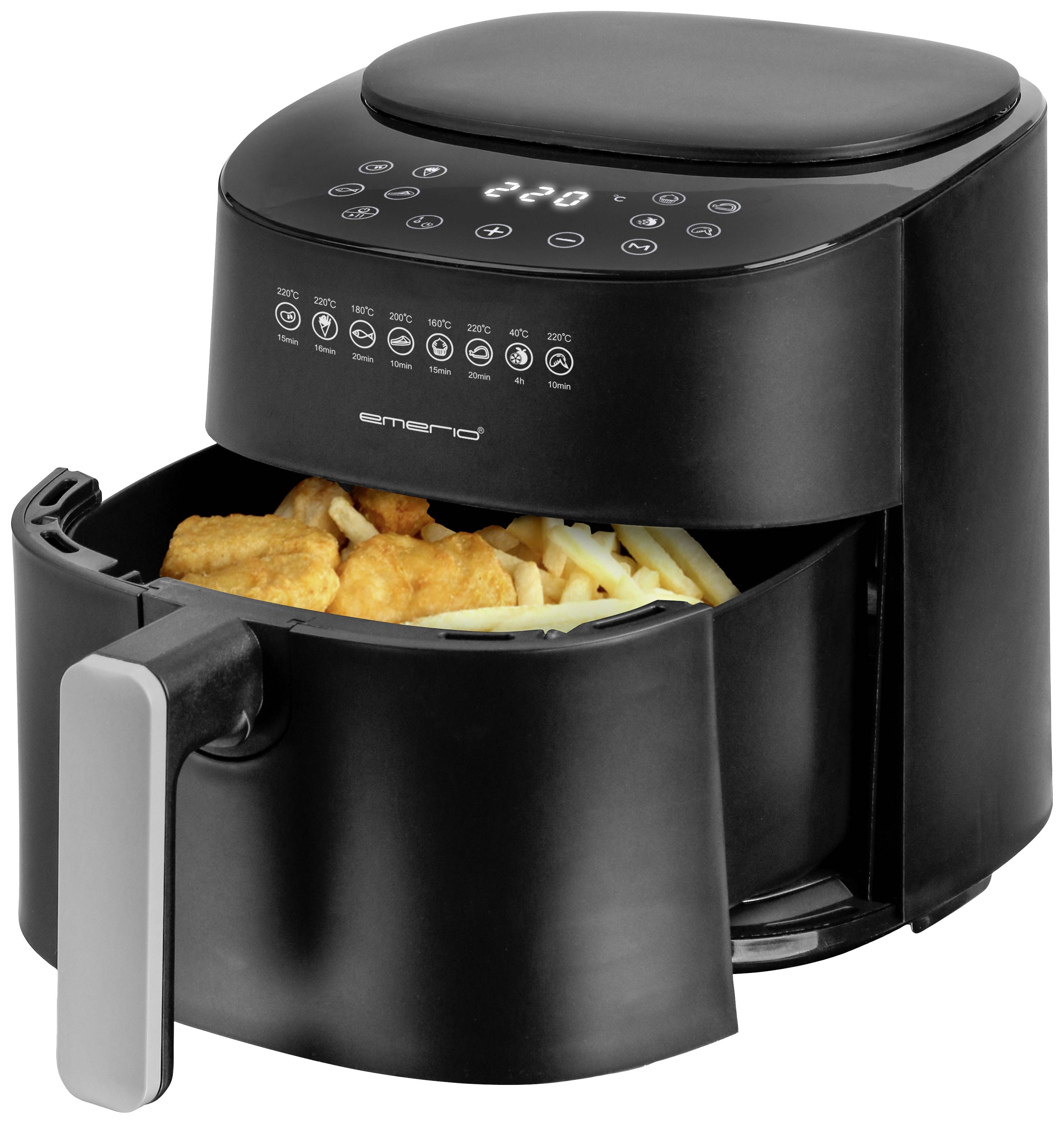 EMERIO AF-129369 Air fryer 4.5 l 1300 W Black