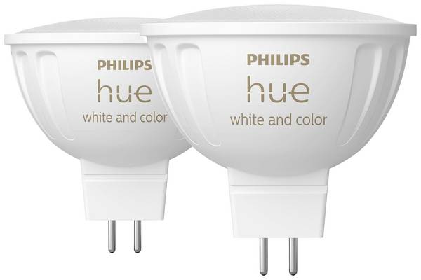 Philips Hue Hue LED light bulb 8719514491649 EEC: G (A - G) Hue White & Color Ambiance GU5.3 Multi-colour