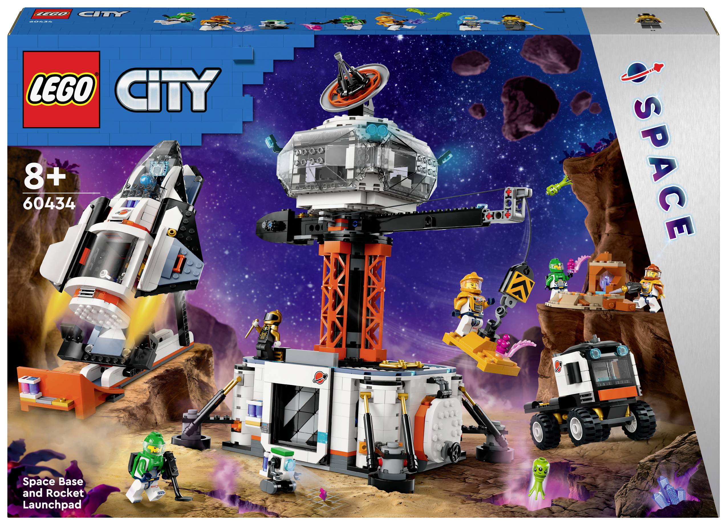 60434 LEGO® CITY Space base with starting ramp